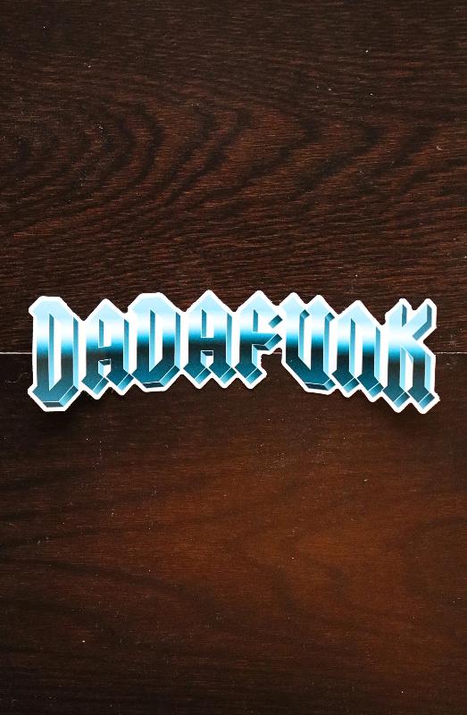 DADAFUNK Heavy Metal Sticker