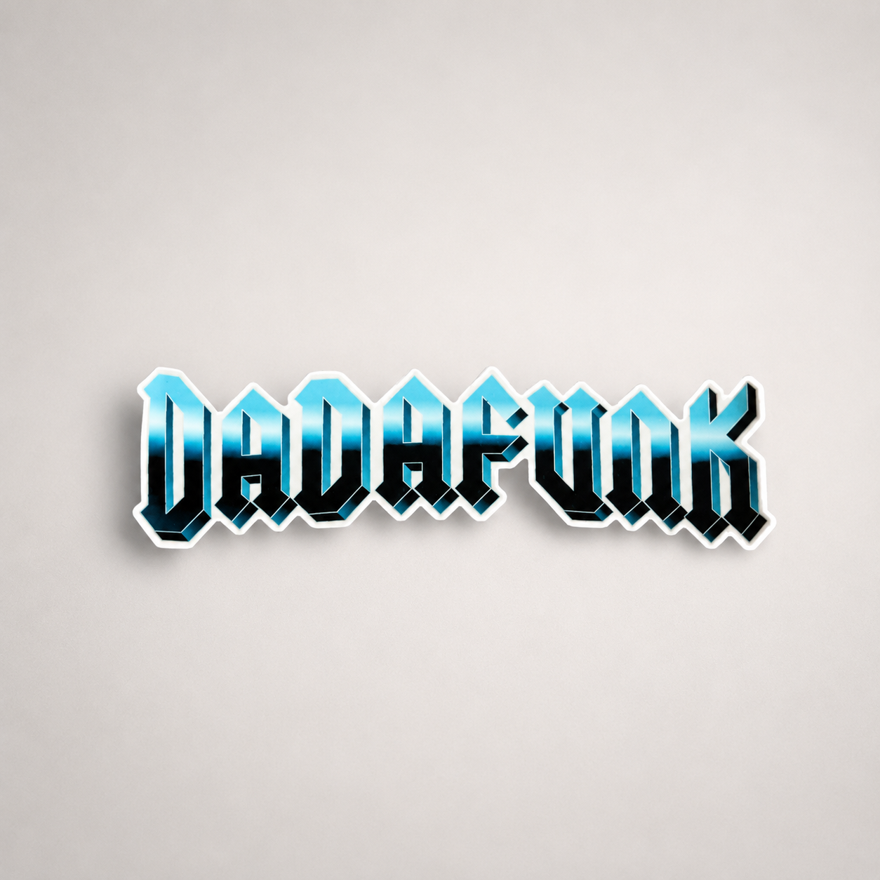 DADAFUNK Heavy Metal Sticker