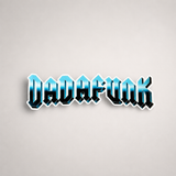 DADAFUNK Heavy Metal Sticker