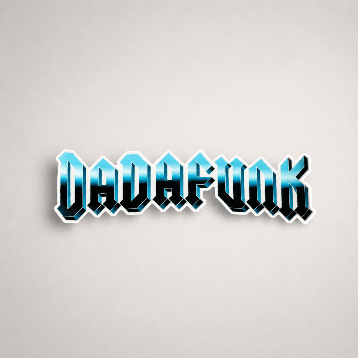 DADAFUNK Heavy Metal Sticker - dadafunk | Golf & Sportswear