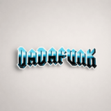 DADAFUNK Heavy Metal Sticker - dadafunk | Golf & Sportswear