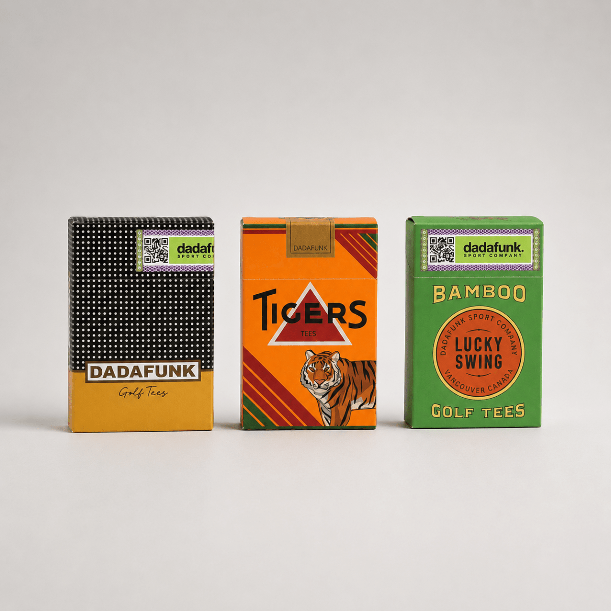 Golf Tees Starter Pack - dadafunk | Golf & Sportswear