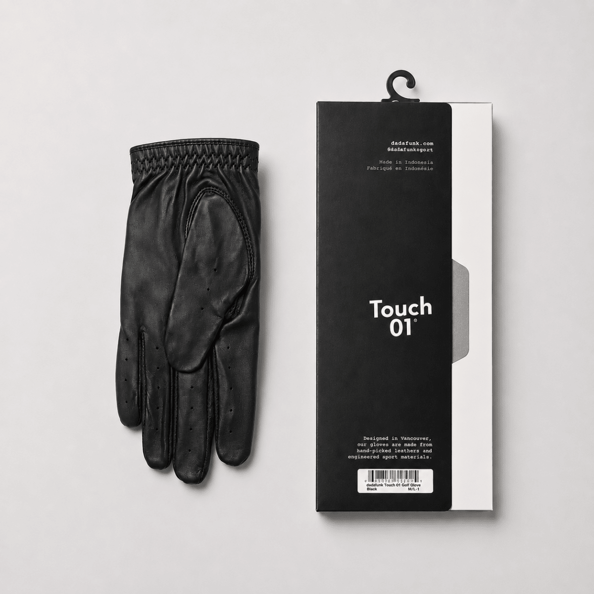 Touch 01™ All Black - dadafunk | Golf & Sportswear
